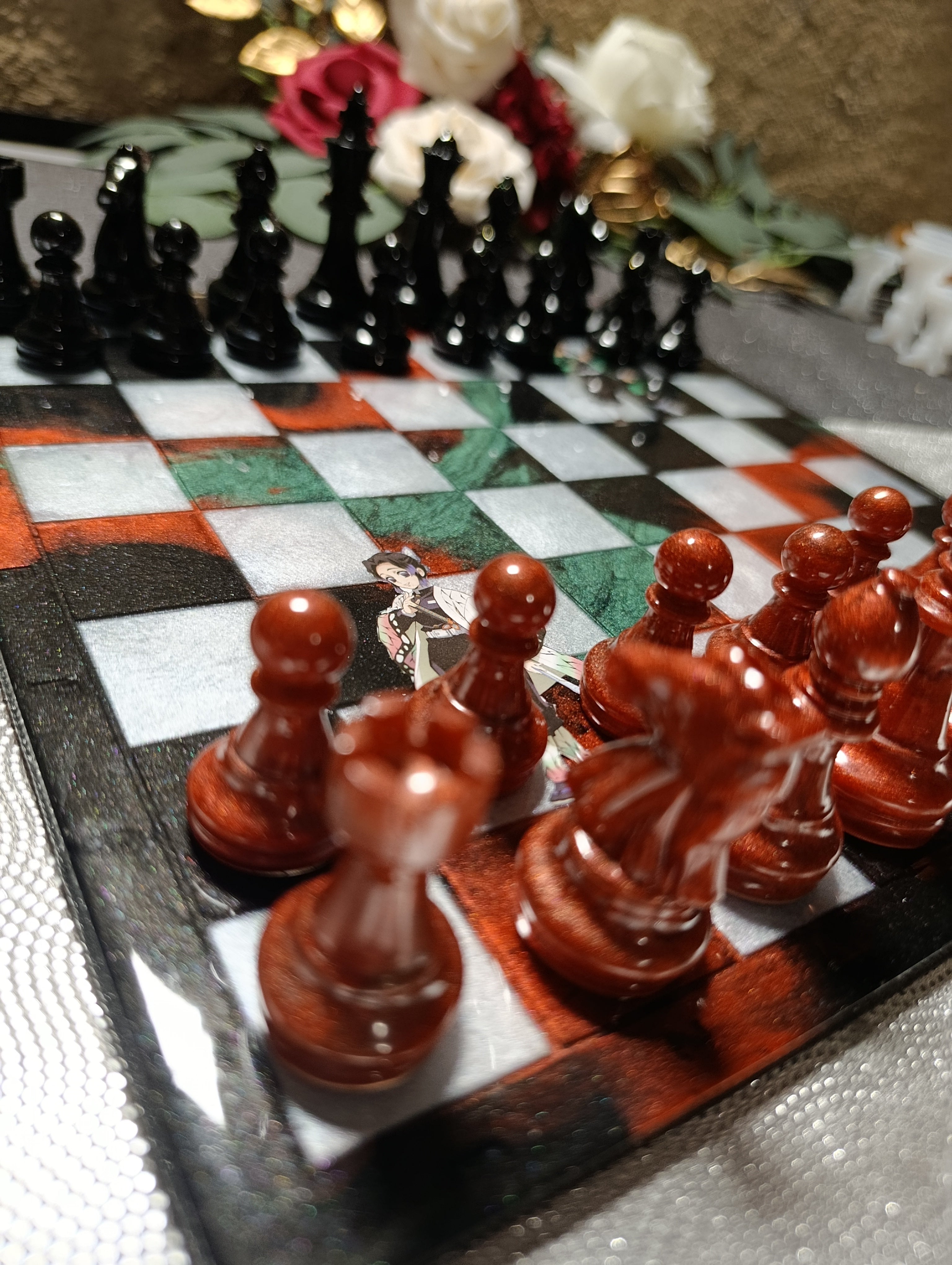 ♟️🌸
Lune Pourpre – Échiquier Collector